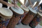 teachers drumming