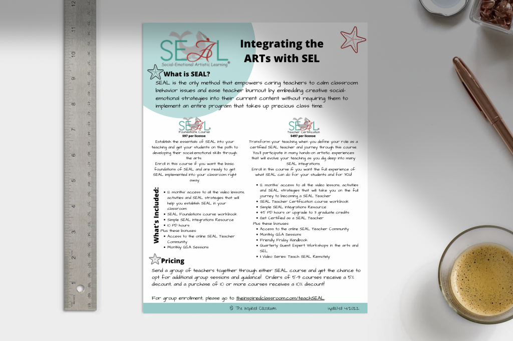 SEAL one pager for admin