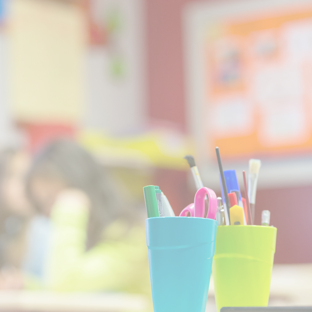 materials in a classroom<br />